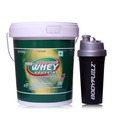 Body Fuelz 100% Whey - 5 Lbs - Chocolate with Free Shaker
