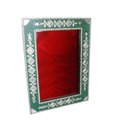 Welpro Green Beaded Mirror Frame