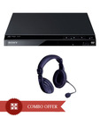Sony SR320 DVD Player With Verve Hs100 Headphone