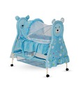 Delia Baby Teddy Face Bassinet-Blue