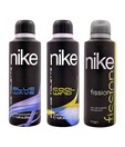 Nike Blue Wave,  Cool Wind & Fission Deodorant for Men-200ml Each