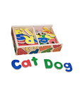 Melissa & Doug Magnetic Wooden Alphabet