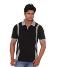 Harvest Black-Grey  Polo T Shirt