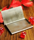 Loveusale Steel Visiting Card Holder