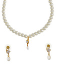 Oleva Beautiful Designed Pearl Necklace Set