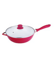 Wonderchef Essenza Italiana Induction Ceramide Multi Pan With Glass Lid - 24cm