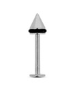 Revlis Cone Design Surgical Steel Chin Stud