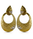 Kshitij Jewels Divine Golden AD Earrings