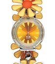 Swatch Mesmerizing Yellow-Brown Watch