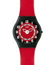 Swatch Fabulous Red Watch
