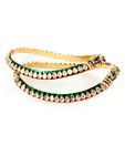 Ada Pair Of Trendy Golden Anklets