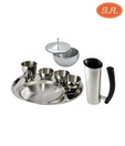 S.R Stainless Steel Dinner Set