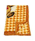 Offspring Brown Baby Blanket With Bear Print