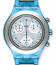 Swatch Attractive Silver-Grey Watch