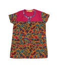 Navvyya Yellow & Pink Girls Kurti For Kids