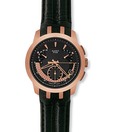 Swatch Vivante Golden-Black Watch
