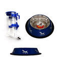 Dogstory Blue Bowl & Feeder Combo