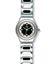 Swatch Aesthetics Silver-Black Watch