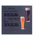 Ankit Beer Quote Coaster Set - 6 Pcs