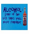 Ankit  Alcohol Best Times Quote Coaster Set - 6 Pcs