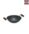 Hawkins Hard Anodized Kadhai With 2 Short Handles Without Lid-2.5 L