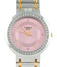 Timex Admiring Pink Round Dial Watch