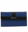 Peperone Royal Blue & Black Textured Finish Clutch