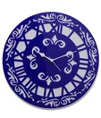 Panache Designer Blue Wall Clock