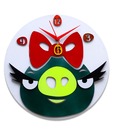 Panache Funky Pig Wall Clock
