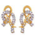 Clarity Gold Finely Crafted Earrings