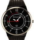Sonata Dashing Black Dial Watch