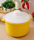Trust Plastic Rice Cooker Cum Vegetable Steamer