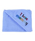 Advance Baby I Love Mommy Towel  - Blue