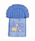 Advance Baby Giraffe Print Blue Carry Nest
