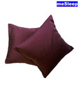 MeSleep Burgundy Cushion Covers