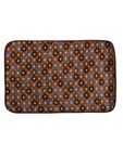 Enfin Homes Brown & Blue Circles Door Mat