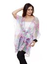 Jiwan Multi-Coloured Printed Kaftan Top