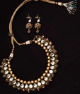 Indianmyra Vibrant Enamelling Luxurious Kundan Necklace Set