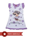 Isabelle Purple Frock For Kids