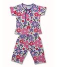 Jazzup Pink & Purple Night Suit For Kids