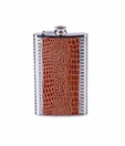Mangrove Croc Skin Design Hip Flask - 150 ML