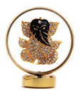 Forever Leaf Stone Ganeshji Car Dashboard Idol