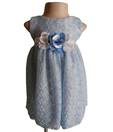Faye Angelic Blue Dress For Kids
