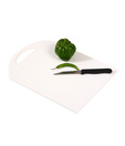 All Time Classic Cutting Board White Curved