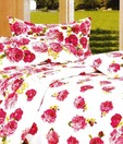 Home Candy Floral Double Bed Sheet