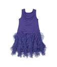 Herberto Royal Blue Ruffle Dress For Kids