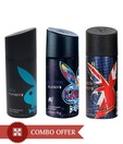 Playboy Men Deos Pack of 3(Ibiza, London, New York)-150 Ml Each