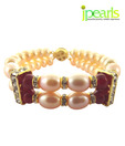 Jpearls Ethnic Pearl Bracelet