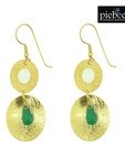 Piebee Attractive Golden Onyx Earrings