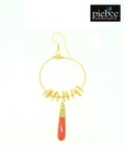 Piebee Alluring Golden Onyx Earrings